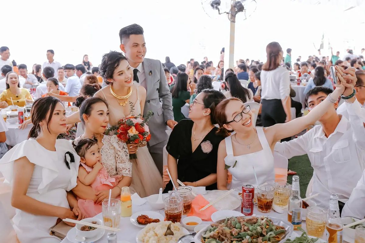 Print the tag on a sign at the reception — that is where guests take most of their photos.
